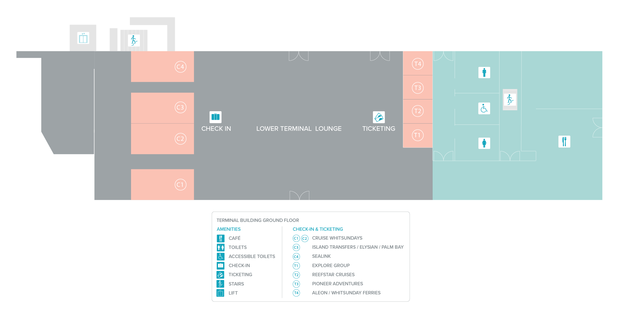 Lower Terminal Map